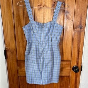 Forever 21 Blue Plaid Mini Dress